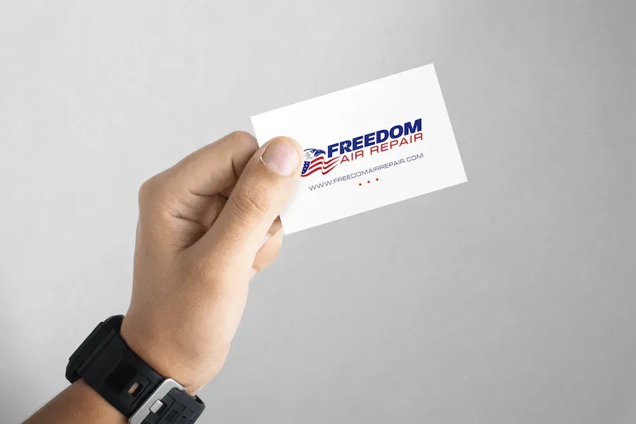 hvac business cards